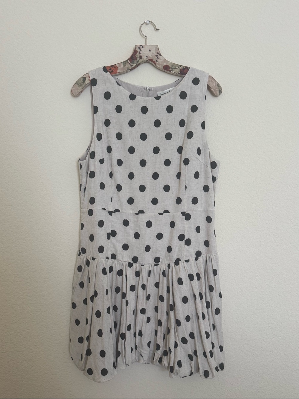Drop waist bubble skirt mini dress - NWT